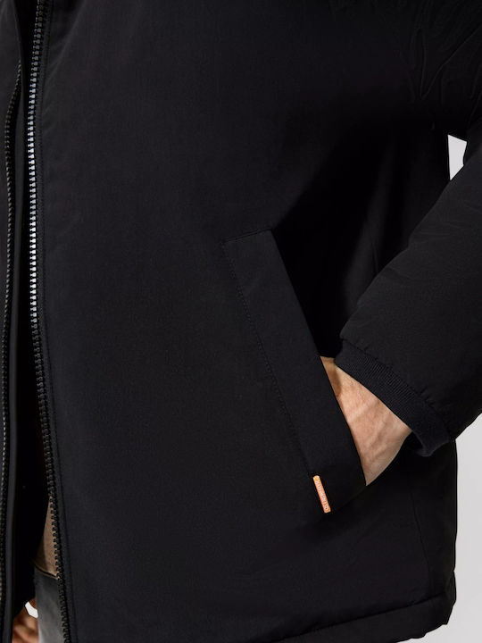 Puffer Herren Jacken Schwarz