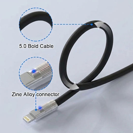 Leewello Leewello USB Typ-C Kabel Männlich Schwarz 3m