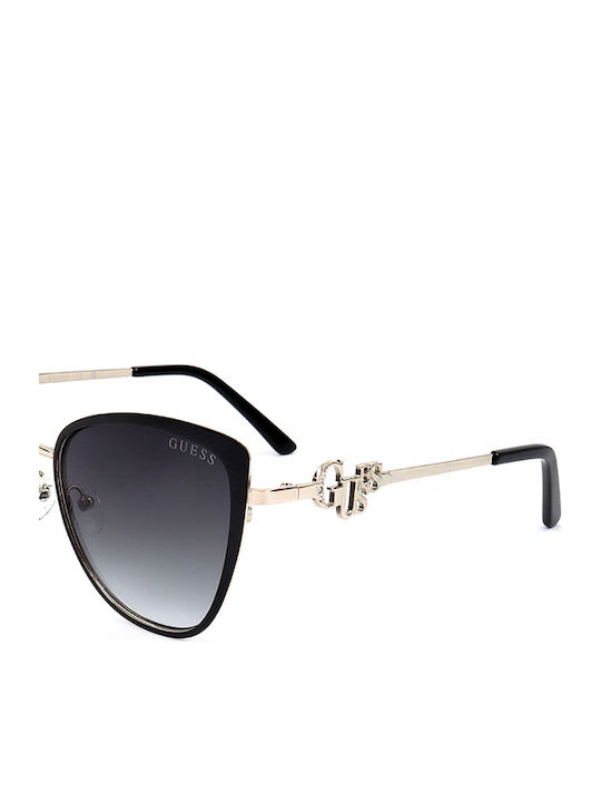 Guess Ochelari de Soare pentru Femei cu Ramă Metalică Aurie și Lentilă Aurie