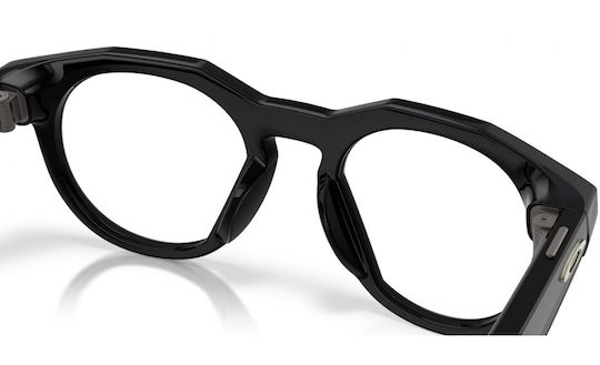 Ochelari Oakley Meta Hstn Ai Negri Cu Lentile Transparente Ow8002-0751