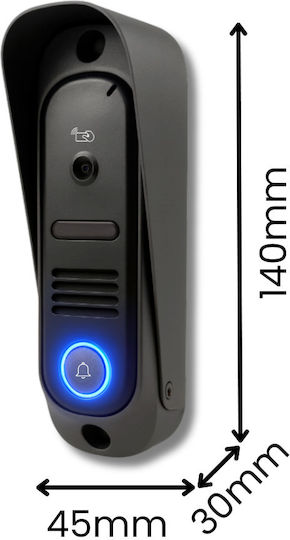 Spreest Spreest Kabelloses Hauskommunikation Schwarz