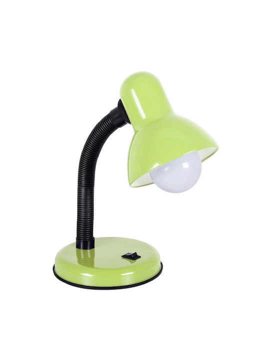 GloboStar Student Office Lamp for E27 Bulb Base in Green Colour