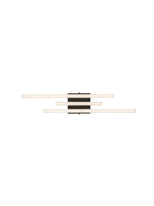 Rabalux Smart Deckenleuchte Schwarz mit Integrierter LED