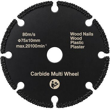 Powertech Holz-Schleifscheibe 75mm