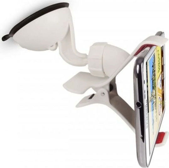 Vega Handyhalterung Auto mit Clip-Peg Weiß