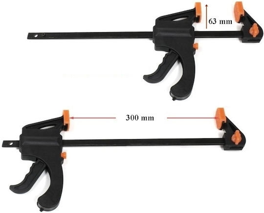 SGTT Menghină Fixă din Oțel cu Deschidere Maximă 300mm