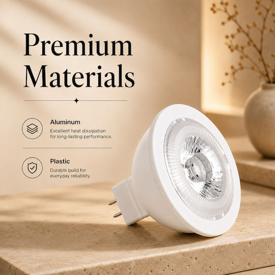Lightplanet Bec Bec LED 5W și Formă MR16 Alb Cald