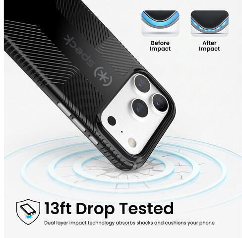 Speck Candyshell Icon Magsafe Apple Iphone 18 Pro Case Black Licorice