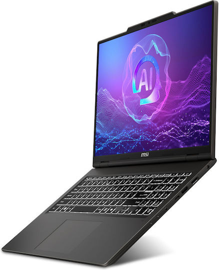 MSI Venture A16 AI A2HM 16" FHD+ Тъчскрийн (Ryzen 9-270/32GB/2.0TB SSD/W11 Home) (US Клавиатура)
