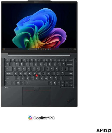 Lenovo ThinkPad T14 Gen 7 (AMD) 14" FHD+ (Ryzen AI 7 Pro-450/16GB/512GB SSD/W11 Pro) (Международна английска клавиатура)