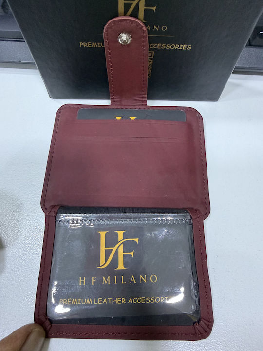 Herrenbrieftasche Karten Rote  SML CDH RD 14