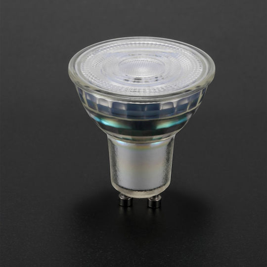 Sylvania Bec LED 4.5W Pentru Bază De Bec GU10 și Formă PAR16 Alb Cald Până La Alb Rece 345 Lumen