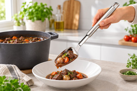 Fackelmann Ragu Spoon Line 4 Stainless Steel 34cm