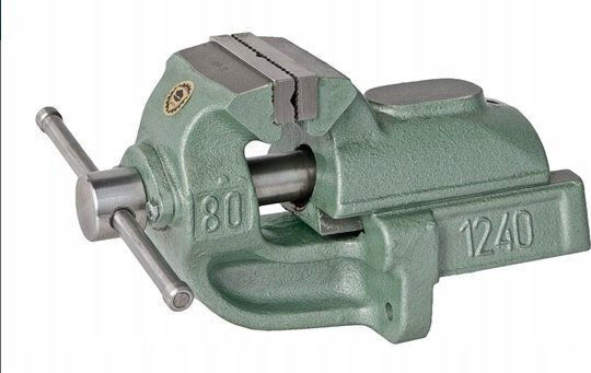 Bison-Bial Фиксирана Машинна Менгеме от Чугун с Максимално Отваряне 125mm
