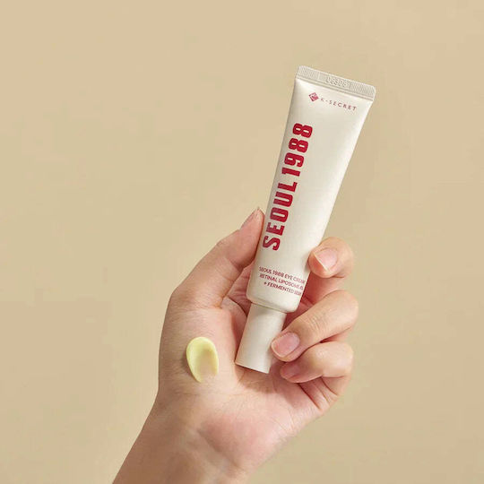 K-Secret Seoul 1988 Eye Cream for Anti-Aging, Hydration, Brightening & Eye Bags 30ml