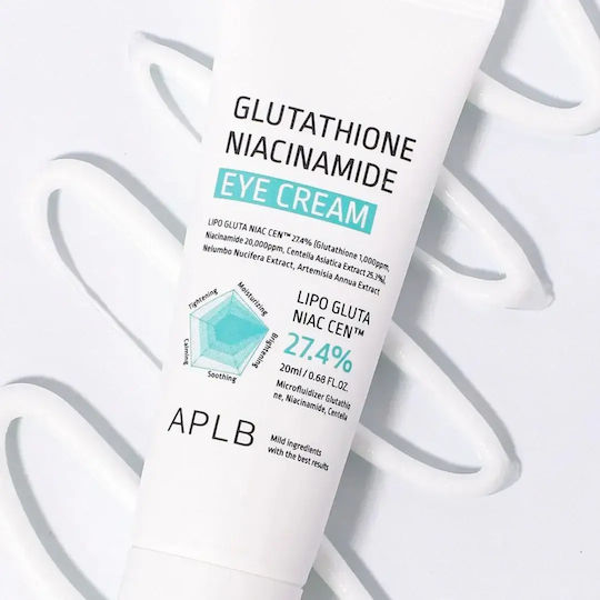 APLB Glutathione Niacinamide Eye Cream for Brightening Firming Dark Circles & Anti-Aging 20ml