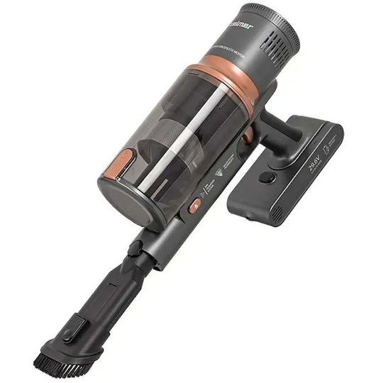 Zelmer Zsvc 911B Pet Rechargeable 2 in 1 Stick Vacuum & Handheld 29.6V Grey