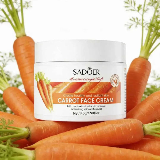 Sadoer Carrot Rich Cremă Hidratantă și Regeneratoare de Față 140gr