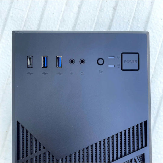 ML N6-560B Midi Tower Κουτί Υπολογιστή Μαύρο