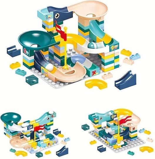 Building Blocks Ball Track With Blocks 65 Pieces