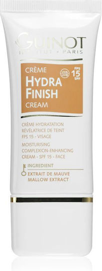 Guinot Hydra Finish Крем Лице Ден с SPF15 за Всички видове Кожа 30мл