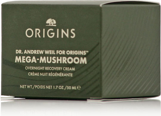 Origins Mega-mushroom Нощен Крем за Лице за Хидратация и Възстановяване 50ml