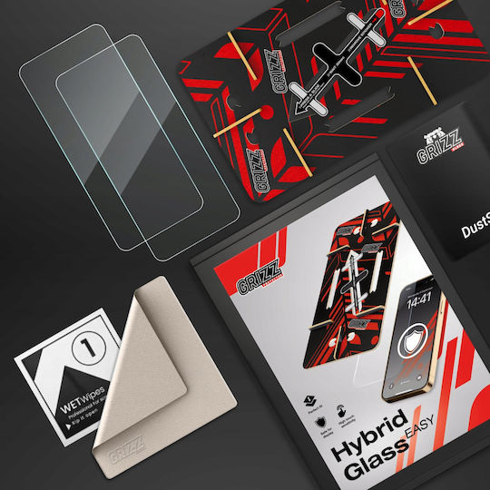 Grizzglass Hybridglass Easy Hybrid Glass Sony Xperia 10 Vi 2 Pack
