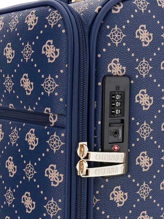 Guess Reisekoffer Kabine Marineblau Höhe 45cm