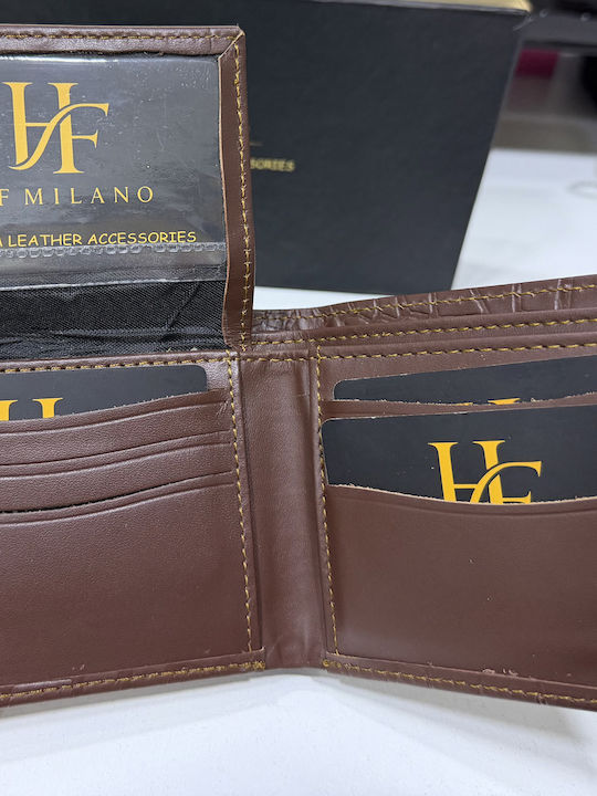 Leder Herrenbrieftasche Braun