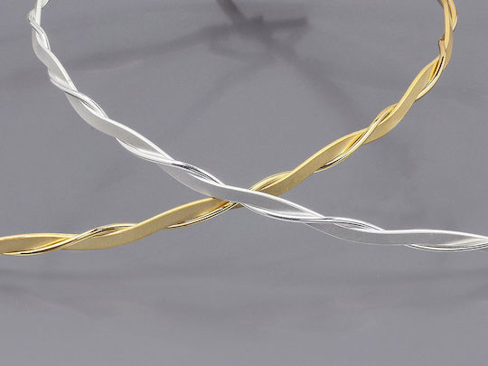 Handgefertigte Hochzeitskronen Versilbert 1057 Gold