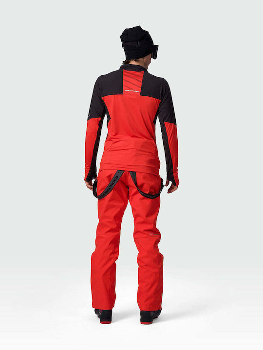 Blouse Red Black