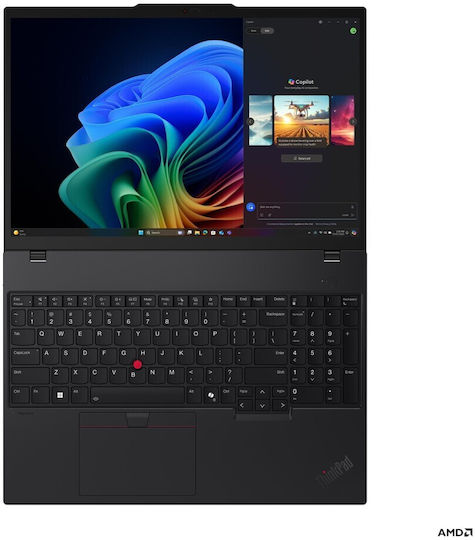 Lenovo ThinkPad T16 Gen 4 16" IPS FHD+ (Ryzen AI 5 Pro-340/32GB/1TB SSD/W11 Pro) (Tastatură Engleză Internațională)