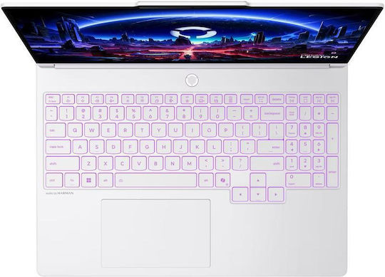 Lenovo Legion 5 15IAX11 15.3" OLED QHD+ 165Hz (Ultra 9-290HX Plus/32GB/1TB SSD/GeForce RTX 5070/Fără sistem de operare) Alb Glaciar (Tastatură Engleză Internațională)