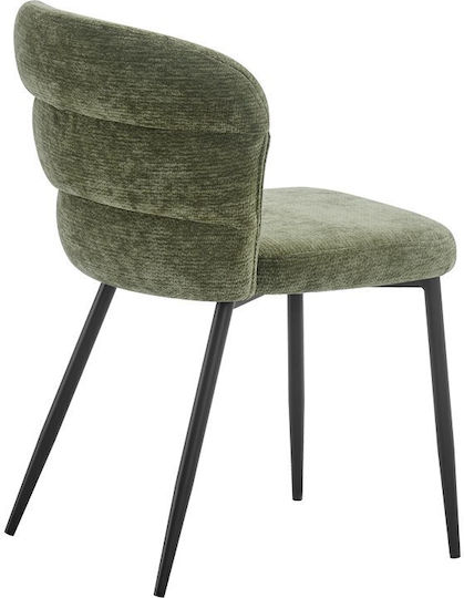 Dining Room Chairs Mercy 57x60.5x79cm 4pcs Olive Green