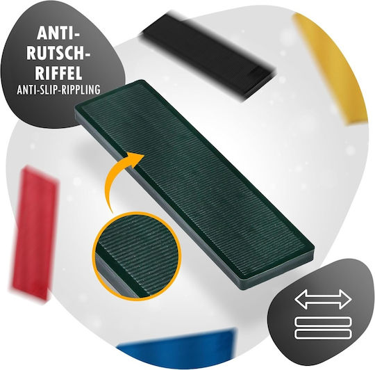 Set 50 Pini Distanțieri Plastic Fixare Intako 30 X 100 Mm Grosimi Mixte 2–6 Mm Pini Plați Instalare Deschideri Din Plastic Pentru Ferestre Termopan Mobilier Plăci Tapet