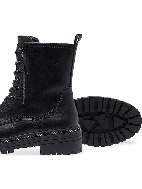 Women's Black Combat Boots