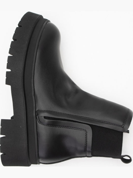 Damen Stiefeletten Schwarz