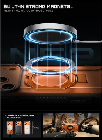 Supcase Ub Grip Mag Magsafe iPhone 17 Pro Max 18 Pro Max Koralle