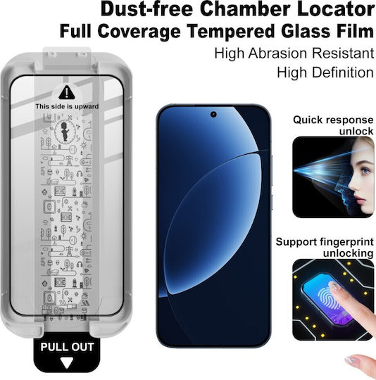 Realme GT 8 Pro 5G Imak Easy Install Full Tempered Glass With Installation Guide Transparent