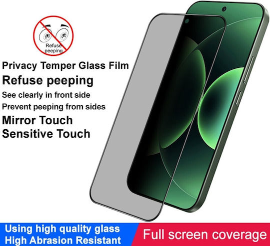 Realme Gt 8 Pro 5g Imak Privacy Full Tempered Glass Black