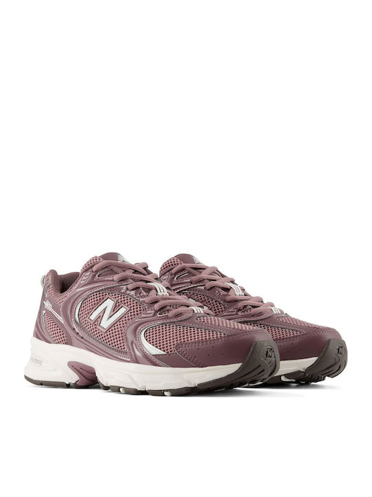 Women's Sneakers Pink Moon And Washed Burgundy