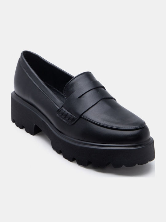 Women's Loafers In Black Color