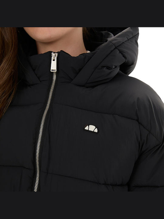 Women's Puffer Jacket for Winter Black