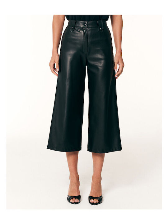 Women's Zip Culottes Black