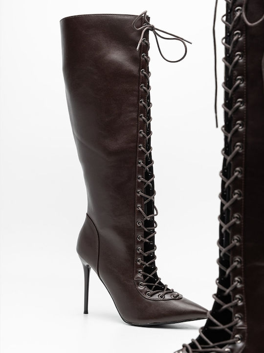 Damenstiefel Braun