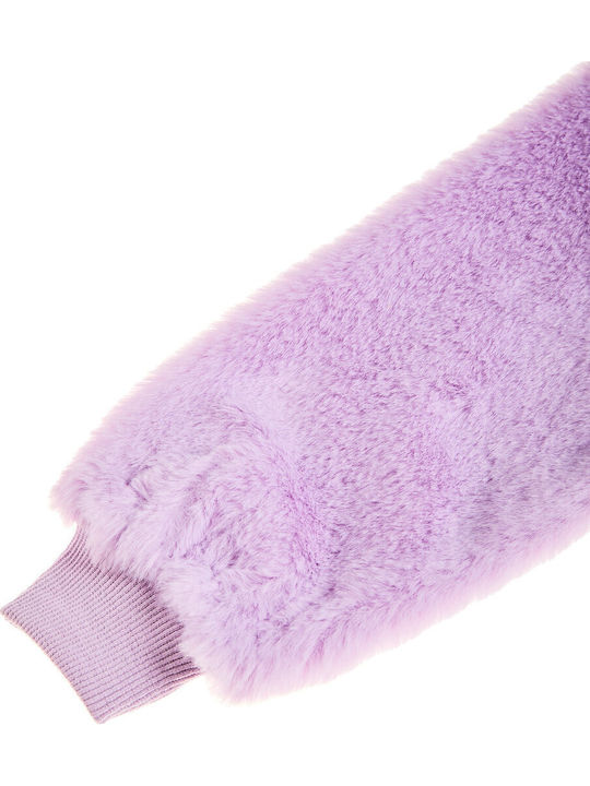 Kids Sweatpants Set With Top Lilac