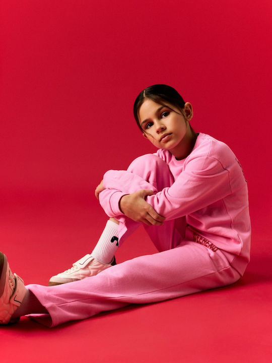 Kids Sweatpants Begonia Pink