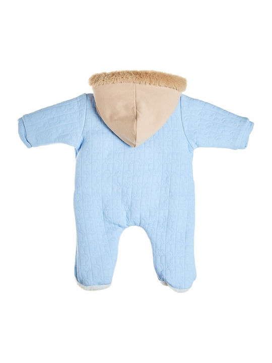 Tender Comforts Baby-Strampler Ausfahrt Hellblau
