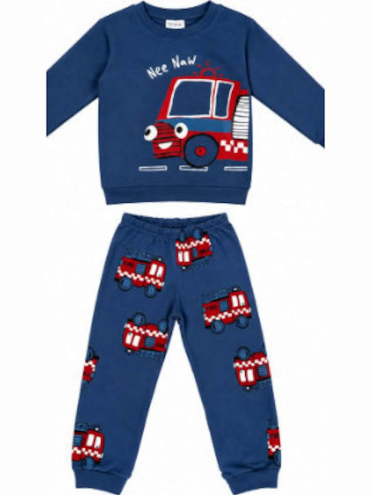 Trax Kinder-Nachtwäsche Winter Indigo