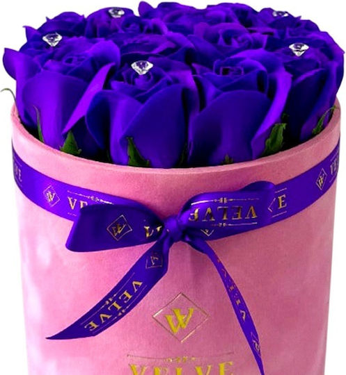 Pachet de frumusețe Crystal Aranjament floral Parfum arabesc Extrait De Parfum Samah Amethyst Riiffs Pentru femei 100 Ml Praline Raffaello 80g Mov